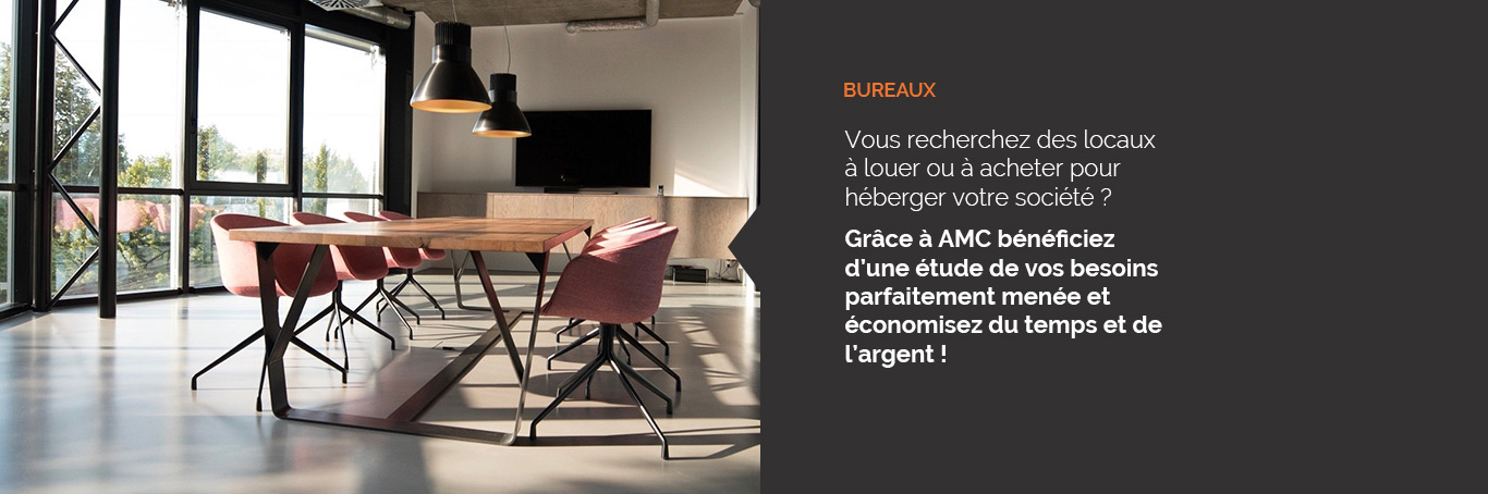 Achat, vente et location de bureaux