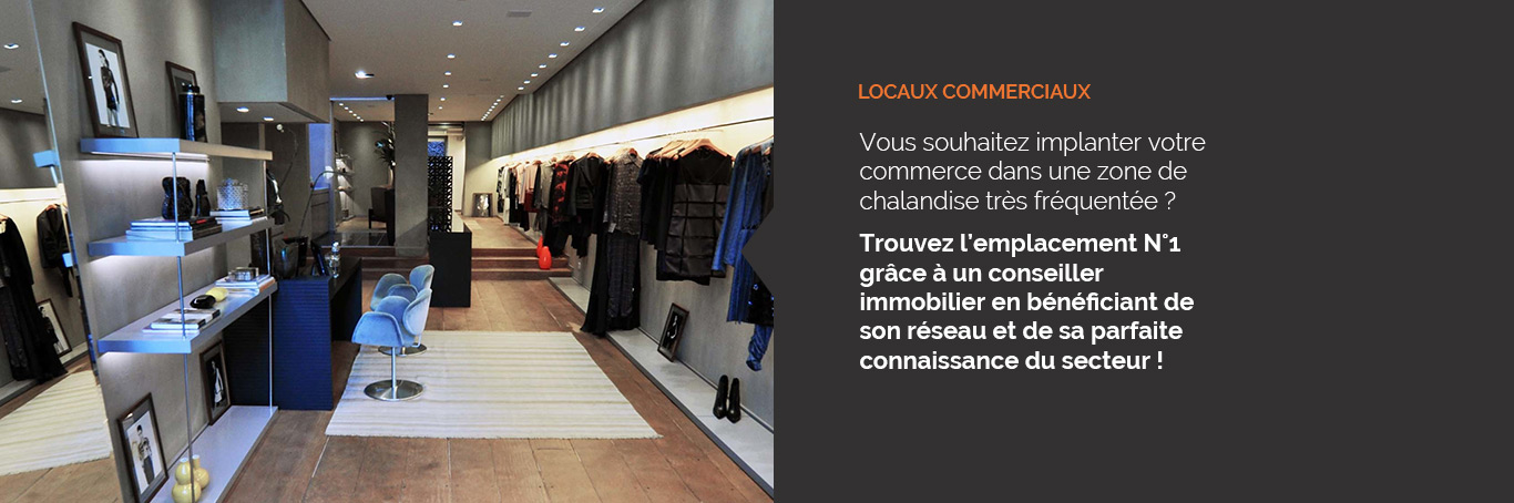 Achat et vente de local commercial